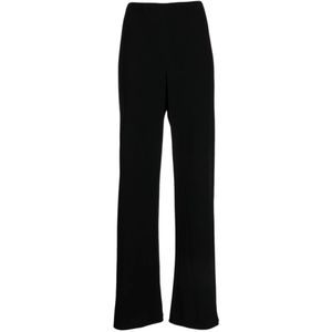 Vince, Dames, Broeken, Zwart, Maat: XL Poliester,