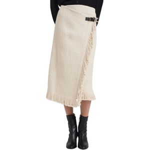 Isabel Marant, Dames, Rokken, Beige, Maat: XS Katoen,