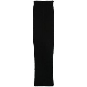 Rick Owens, Dames, Rokken, Zwart, Maat: XS Wol,