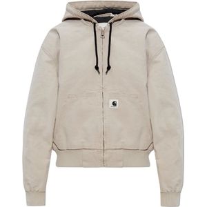 Carhartt Wip, Dames, Jassen, Grijs, Maat: XS Katoen,