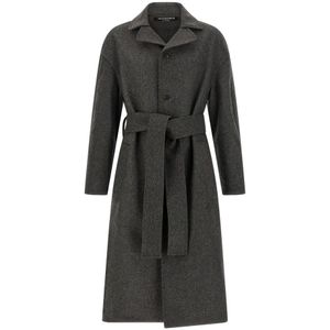 Jacquemus, Heren, Mantels, Grijs, Maat: M Katoen,