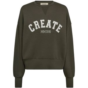 MOS Mosh, Dames, Sweatshirts & Hoodies, Groen, Maat: XS
