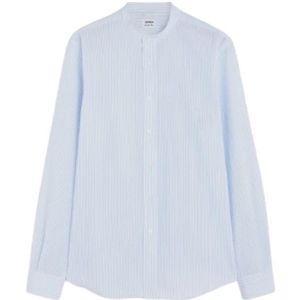 Aspesi, Heren, Overhemden, Blauw, Maat: XL Katoen,