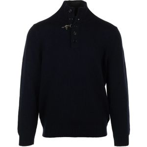 Fay, Heren, Truien, Blauw, Maat: 2XL