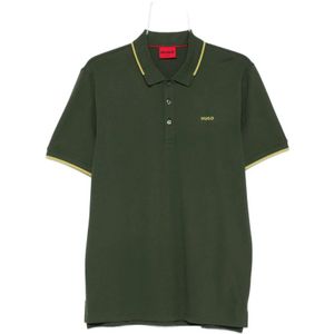 Hugo, Heren, Tops, Groen, Maat: S