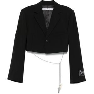 Alexander Wang, Dames, Jassen, Zwart, Maat: XS