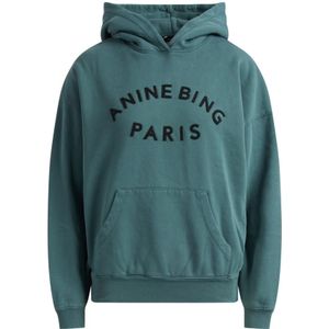 Anine Bing, Dames, Sweatshirts & Hoodies, Groen, Maat: M