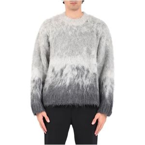 Represent, Heren, Truien, Grijs, Maat: XL Nylon,