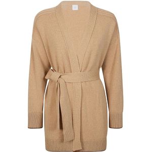 Eleventy, Dames, Truien, Bruin, Maat: XS Kasjmier,