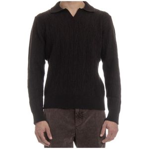 Drumohr, Heren, Truien, Bruin, Maat: L Wol,