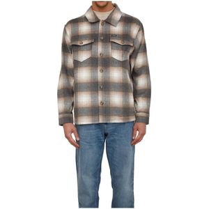 Guess, Heren, Jassen, Veelkleurig, Maat: S Wol,