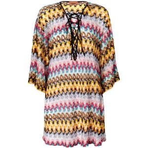 Missoni, Dames, Jurken, Veelkleurig, Maat: XS