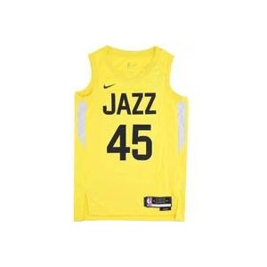 Nike Donovan Mitchell NBA Icon Edition Jersey , Yellow , Heren , Maat: 2XL