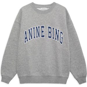 Anine Bing - Spencer - Sweatshirt - Grijs - Dames - Katoen