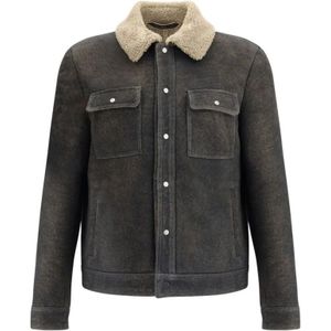 Salvatore Santoro, Heren, Jassen, Grijs, Maat: XL