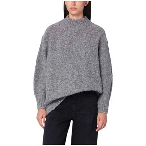 Isabel Marant, Dames, Truien, Grijs, Maat: XS
