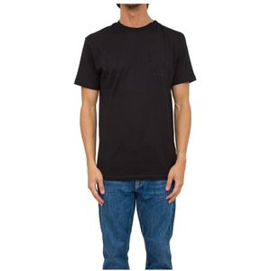 Philipp Plein, Heren, Tops, Zwart, Maat: 3XL Katoen,