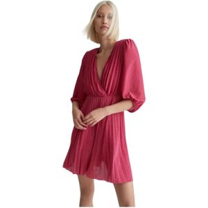 Liu Jo, Dames, Jurken, Roze, Maat: XS Viscose,
