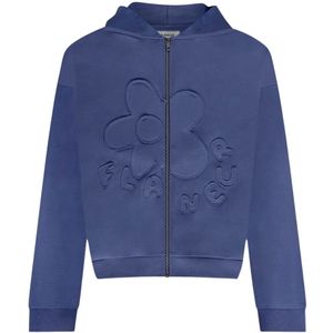 Flâneur, Heren, Sweatshirts & Hoodies, Paars, Maat: XS Katoen,