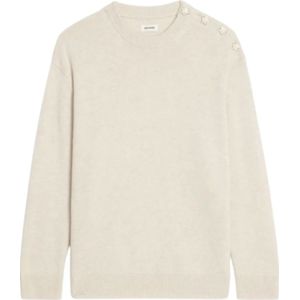 Zadig & Voltaire, Dames, Truien, Beige, Maat: XS Wol,