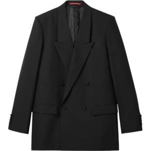 Gucci, Heren, Jassen, Zwart, Maat: M