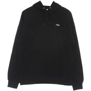 Fila, Heren, Sweatshirts & Hoodies, Zwart, Maat: XS Katoen,
