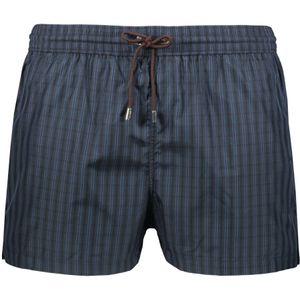 Moorer, Heren, Badkleding, Blauw, Maat: 2XL Polyamide,