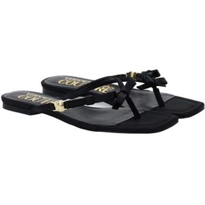 Versace Jeans Couture, Dames, Schoenen, Zwart, Maat: 36 EU