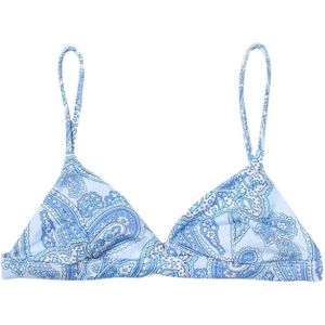 MC2 Saint Barth - Rylie Bra - BH - Blauw - Polyamide - Elastaan