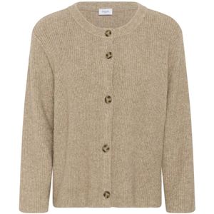 Saint Tropez, Dames, Truien, Bruin, Maat: L Katoen,