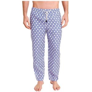 Peninsula, Heren, Broeken, Blauw, Maat: XL Linnen,