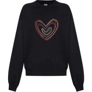 PS By Paul Smith, Dames, Sweatshirts & Hoodies, Zwart, Maat: L Katoen,
