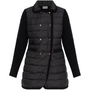 Moncler, Dames, Truien, Zwart, Maat: XS Wol,