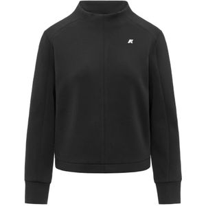 K-Way, Dames, Sweatshirts & Hoodies, Zwart, Maat: L Poliester,