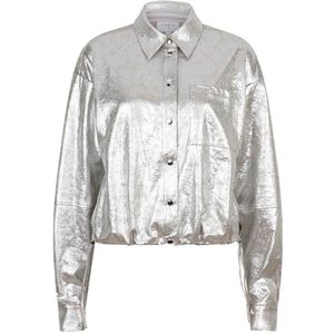 Dante 6, Dames, Blouses & Shirts, Grijs, Maat: XS Leer,