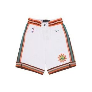 Nike City Edition Basketball Shorts , White , Heren , Maat: XL