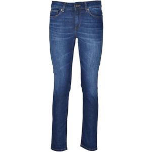 Dondup, Dames, Jeans, Blauw, Maat: W25 Katoen,