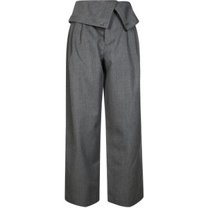 JW Anderson, Dames, Broeken, Grijs, Maat: XS