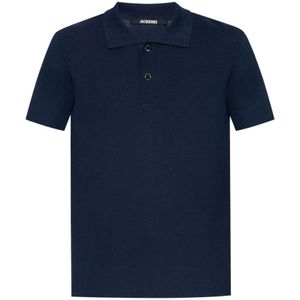 Jacquemus, Heren, Tops, Blauw, Maat: M Viscose,