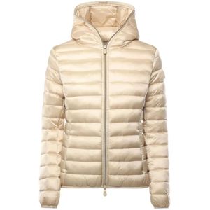 Save The Duck, Dames, Jassen, Beige, Maat: S