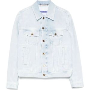 Jacob Cohën, Heren, Jassen, Blauw, Maat: 2XL Denim,