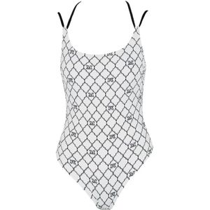 Max Mara, Dames, Badkleding, Wit, Maat: M Polyamide,