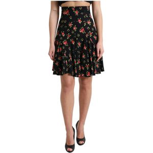 Dolce & Gabbana - A-lijnrok - Veelkleurig - Zijde