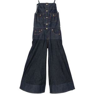 Levi's, Dames, Jumpsuits & Playsuits, Blauw, Maat: S Zijde,