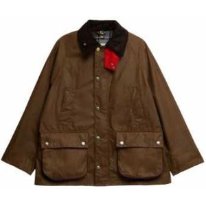 Barbour, Heren, Jassen, Bruin, Maat: S Katoen,