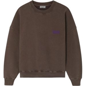 American Vintage, Dames, Sweatshirts & Hoodies, Bruin, Maat: S