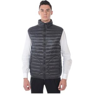 Daniele Alessandrini, Heren, Jassen, Grijs, Maat: S Poliester,