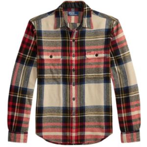 Polo Ralph Lauren, Heren, Overhemden, Veelkleurig, Maat: L Katoen,