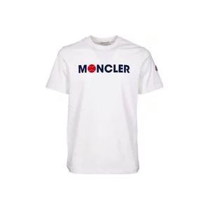 Moncler T-Hemden , White , Heren , Maat: 2XL