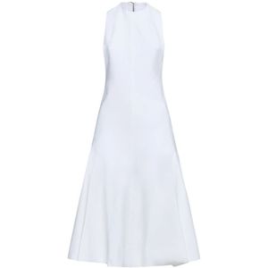 Jacquemus, Dames, Jurken, Wit, Maat: M Jersey,
